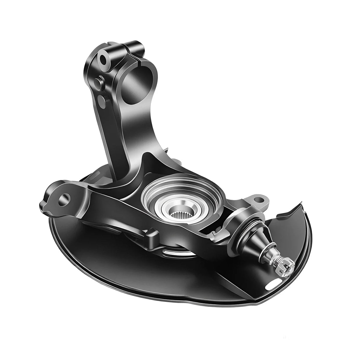 Front Left Steering Knuckle & Wheel Bearing Hub Assembly for Honda Accord (2016–2017)