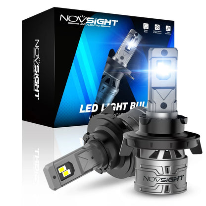 H13 LED Headlight Bulbs (4400LM, 60W) Kit for Novsight Vehicles