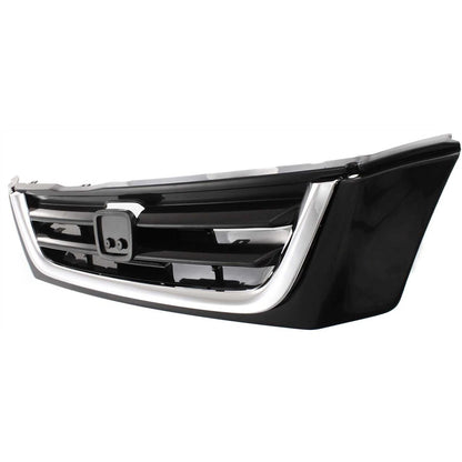 Grille for Honda CR-V (1997–1998) Painted Black Shell and Insert