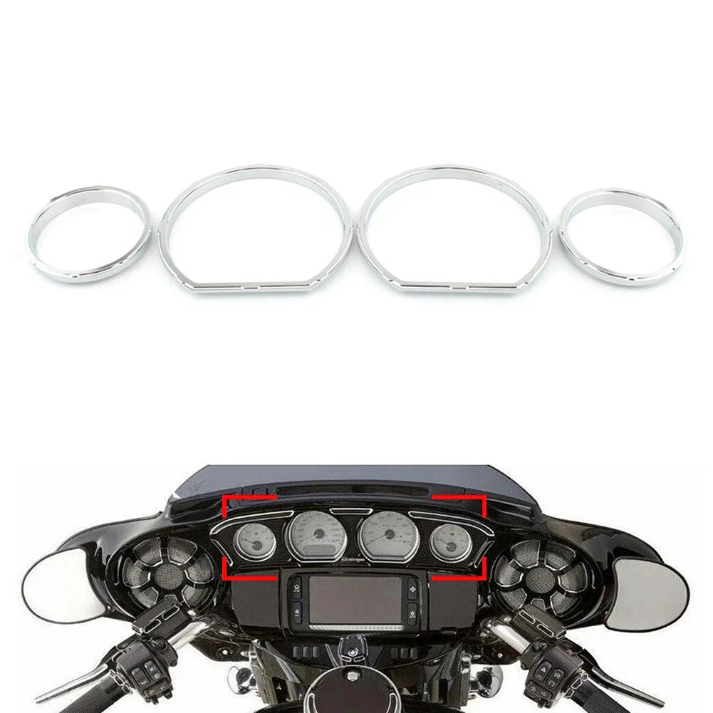 Instrument Board Gauge Bezel for Harley Electra Street Glide 2014-2023