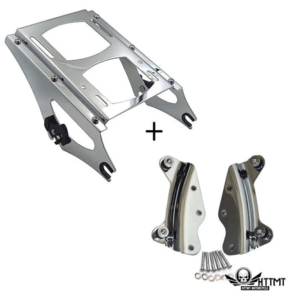 2X Tour Pak Luggage Rack Docking Hardware for Harley Touring (2009–2013)