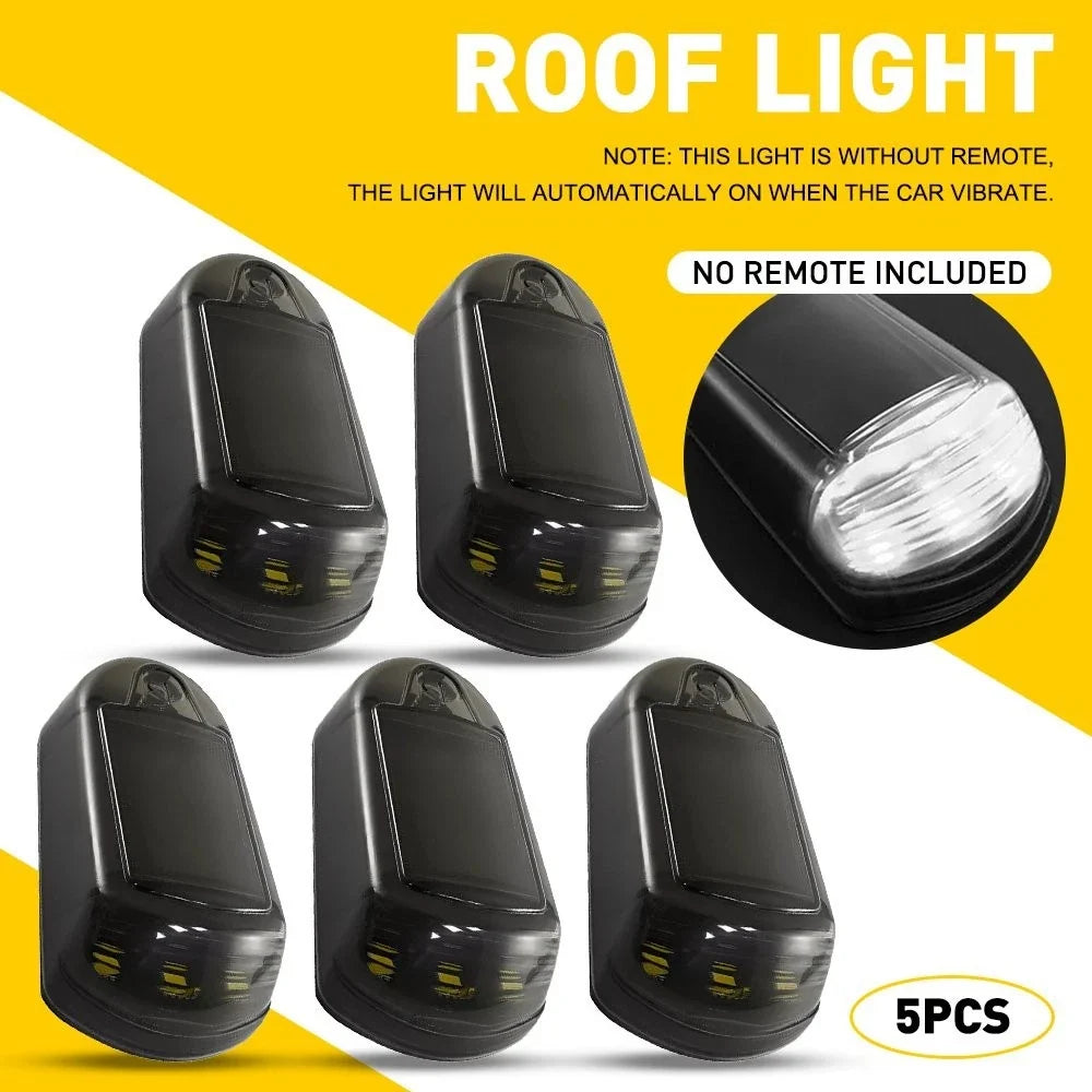 Solar Powered Cab Lights for Dodge Ram Pickup (2003–2018)