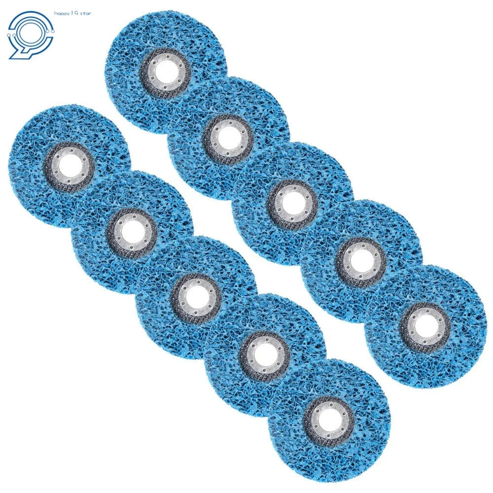 Angle Grinder Poly Strip Discs 10 Pack (4.5''x7/8'')