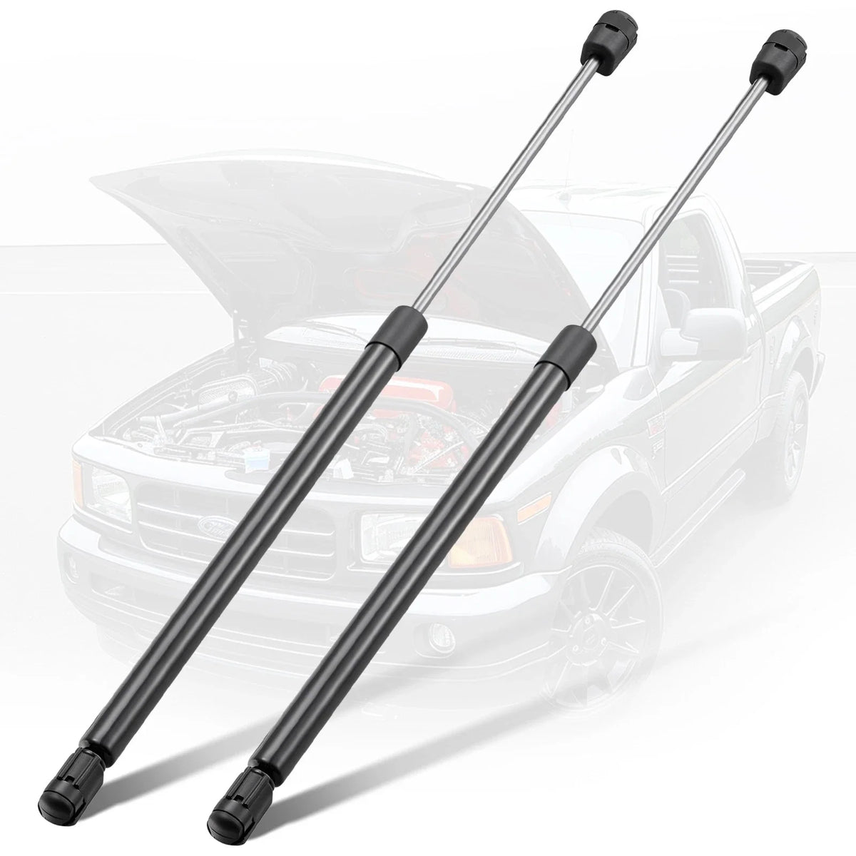 2X Front Hood Gas Spring Struts for Chrysler 200 (2015–2017)