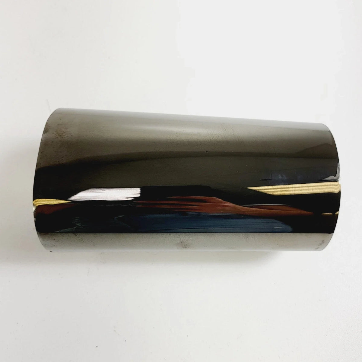 Left Smoked Chrome Upper Fork Slider Cover for Touring 2014-2023