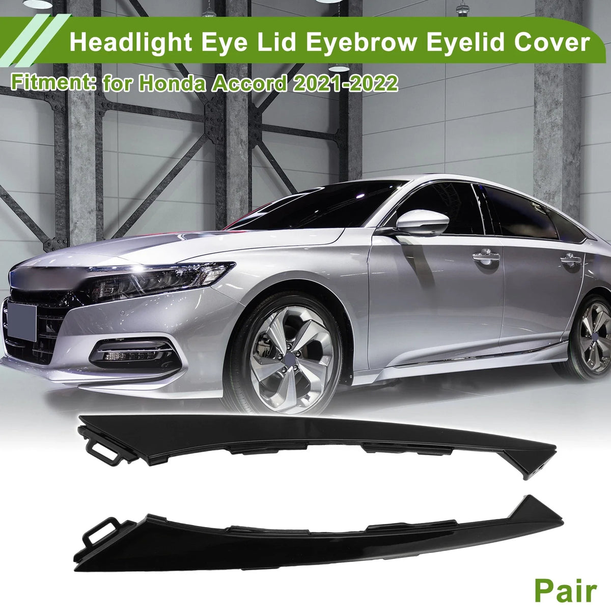Headlight Eyebrow Cover for Honda Accord (2018–2023) No.71119TVAF00