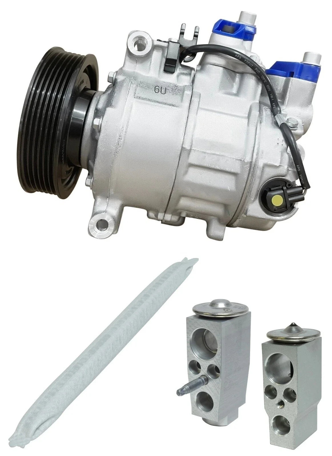 AC Compressor Kit for Audi Q7 2.0L (2019–2019) with Rear