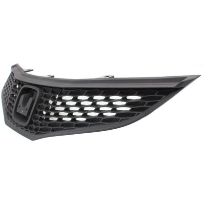 Grille for Honda Fit (2009–2013) Textured Black Plastic