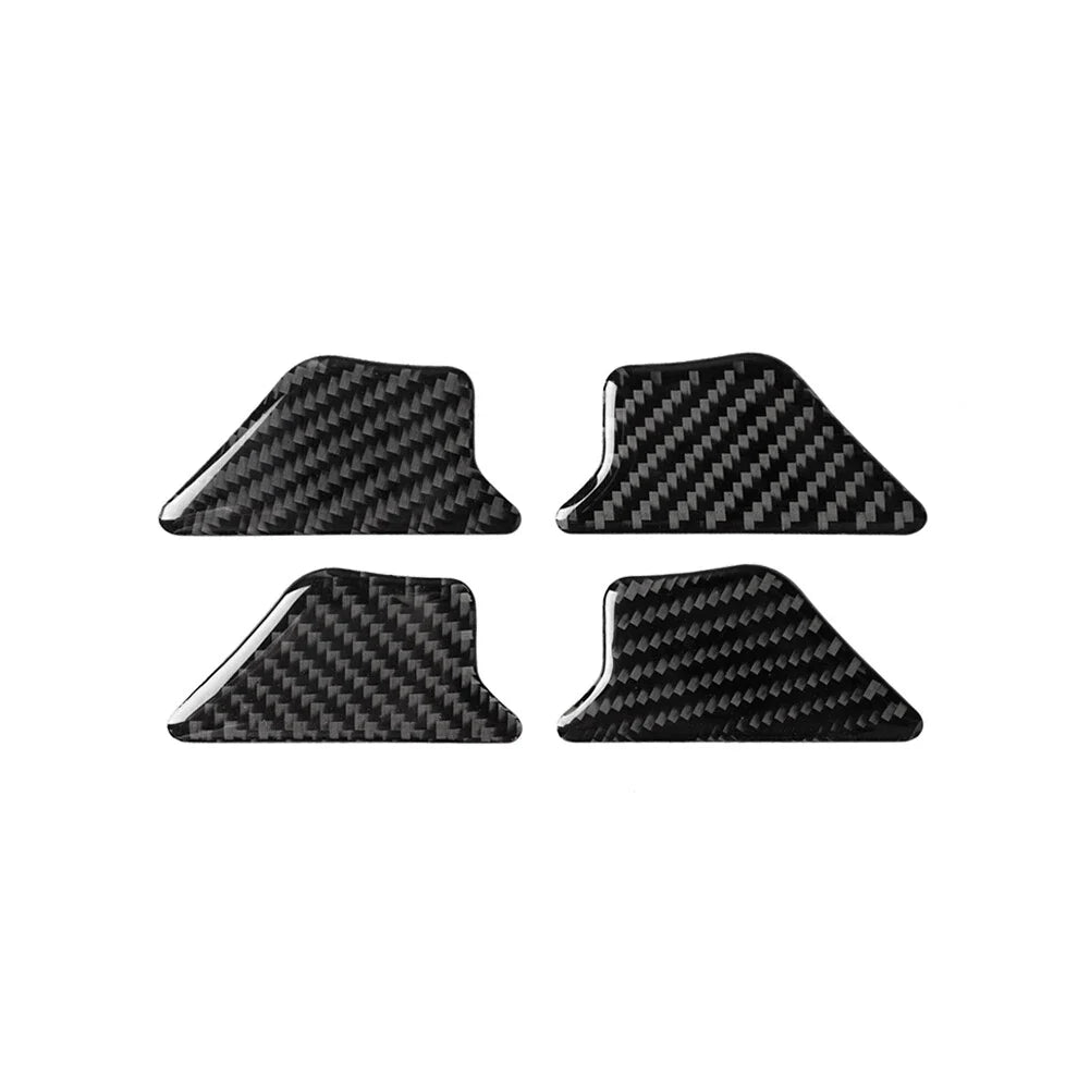Carbon Fiber Inner Door Handle Bowl Cover Trim for Audi A3 8V (2013–2020)