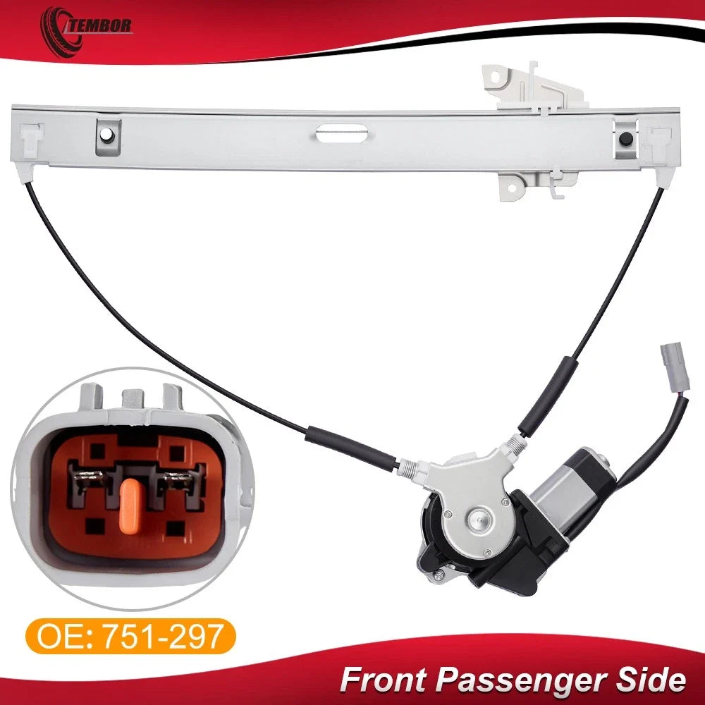Window Regulator Assembly w/ Motor for Ford Escape 2008-2011 Right Front