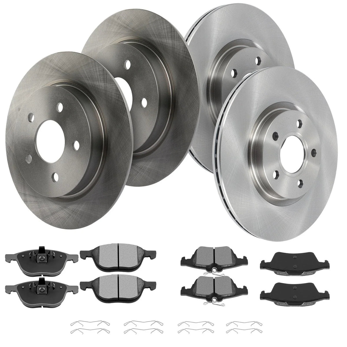 Complete Brake Rotors and Pads for 2013-2016 Ford Escape