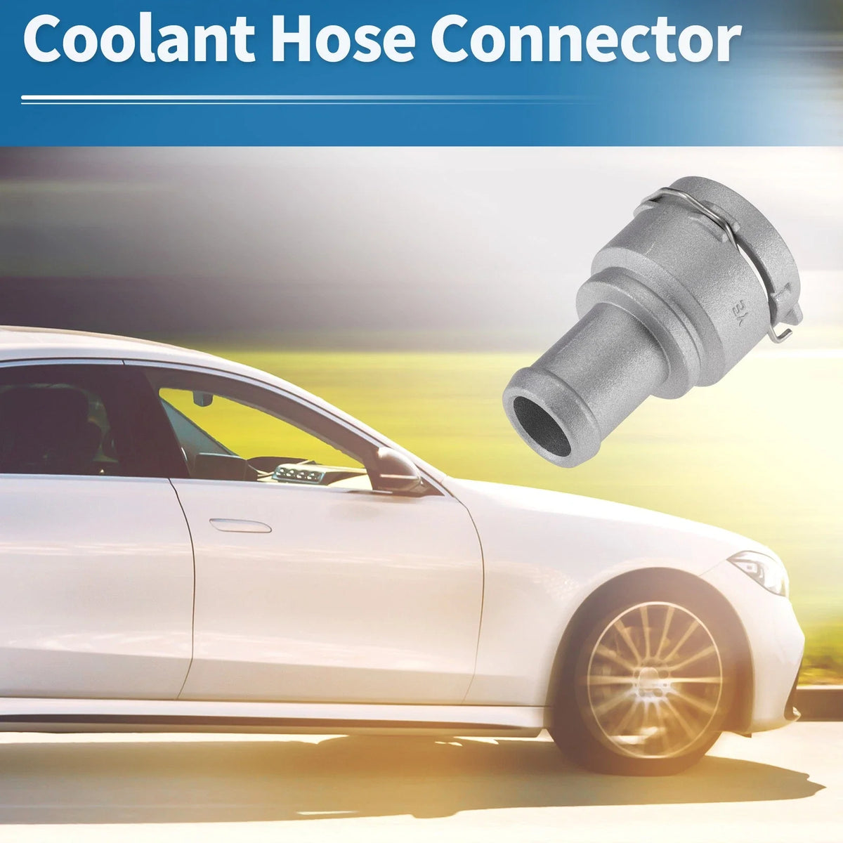 Engine Coolant Hose Connector for Audi A3 Quattro (1996–2003) 3B0122291B