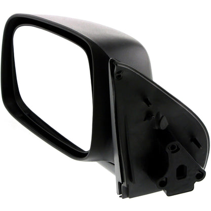 Left Manual Mirror Textured Black for Chevrolet Colorado GMC Canyon 2004-2012