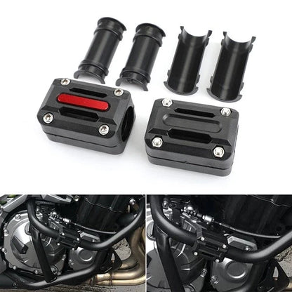 Engine Frame Bar Protection Crash Slider Pads 25mm - 2X for Motorcycle