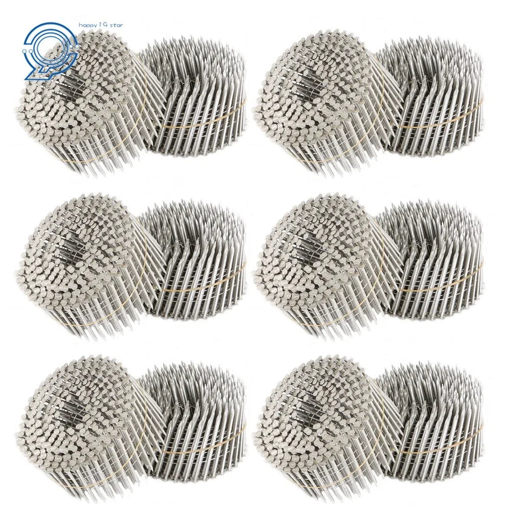 Wire Coil Siding Nails - 15 Degree (3600 Count)