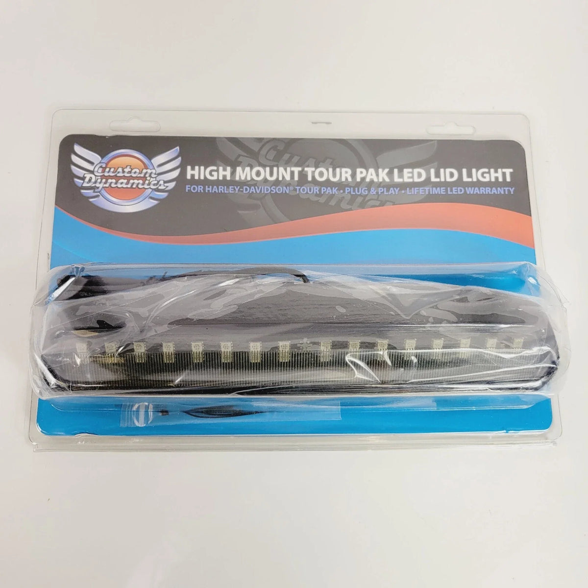 Lid Light Black Smoke for Custom Dynamics Harley Touring 2014–2023
