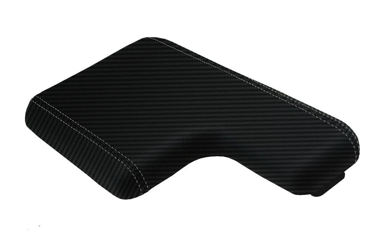 Console Lid with Cupholder Cover for Ford Ranger (2000–2006) Carbon Fiber
