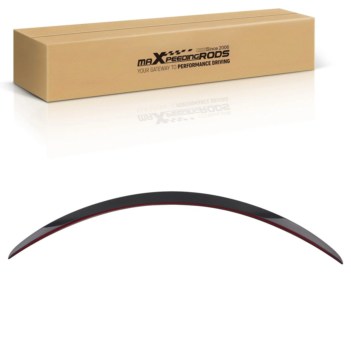 Rear Wing Spoiler in Carbon Fiber for Tesla Model S Plaid (2021–2026)