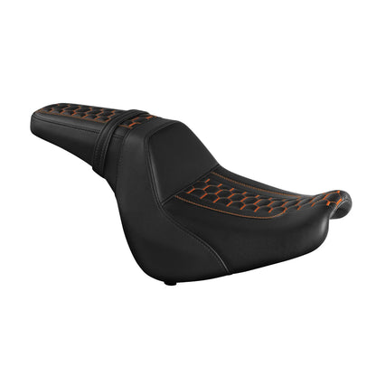 Driver & Passenger Seat Pair for 2018-2024 Harley Fat Bob FXFB FXFBS