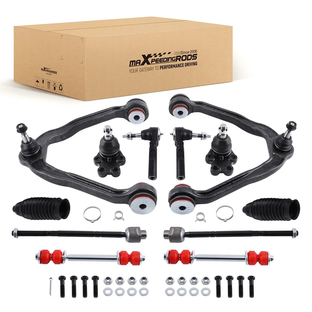 Poly Bushing Front Upper Control Arms for GMC Sierra 1500 1999-2006
