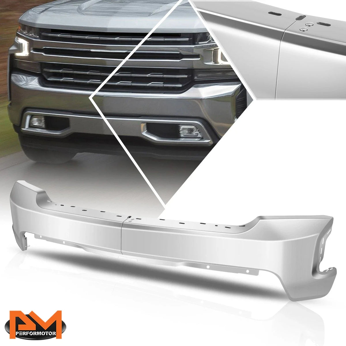 Front Bumper Face Bar for Chevy Silverado 1500 LTD (2019-2022)