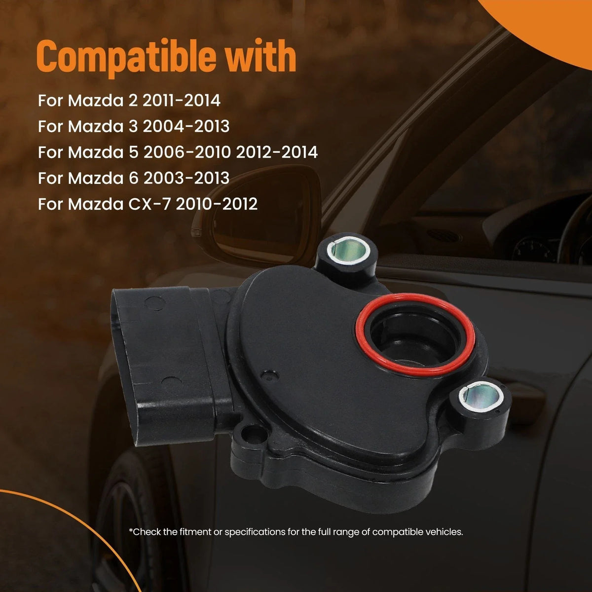Neutral Safety Switch 511105 for CX-7 (2010-2012) & Mazda 6 (2003-2013)