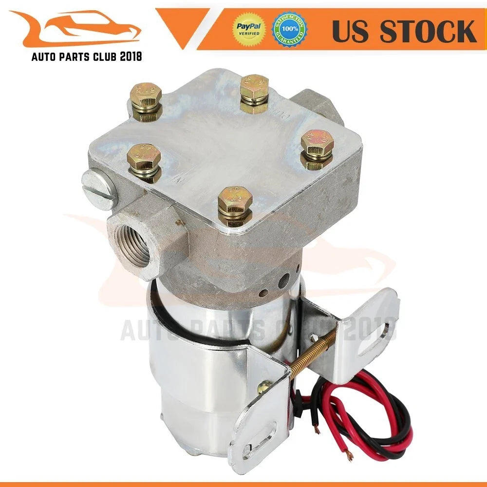 Chrome Electric Fuel Pump for 115 GPH (No Year Specified)
