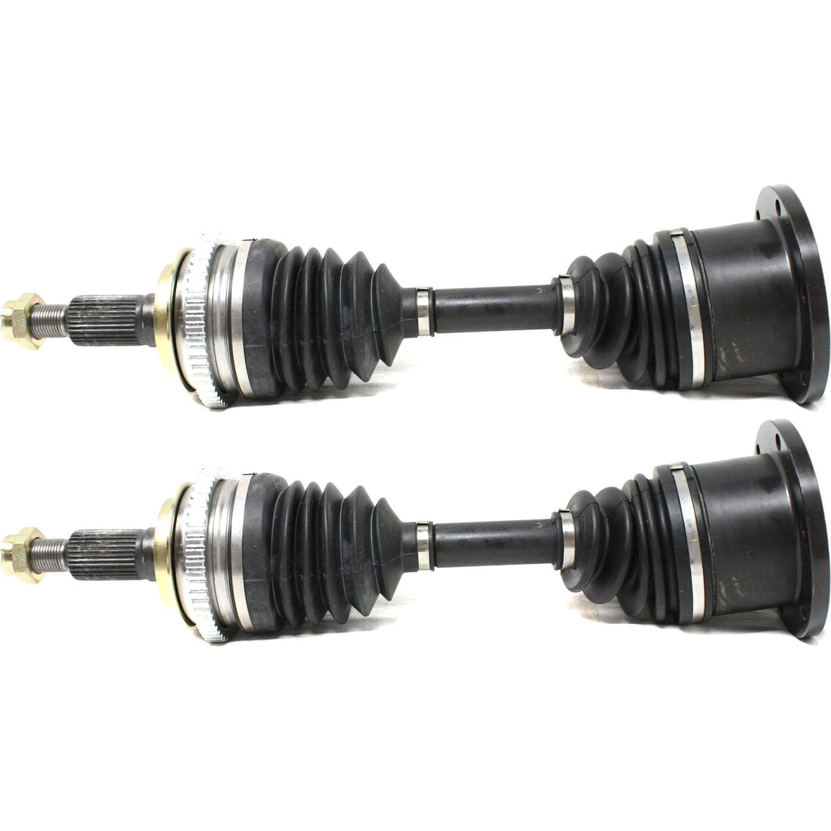 Set of 2 CV Axles for GMC K1500 (1992–1997) Front Driver Passenger 2-Wheel ABS