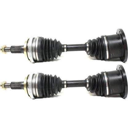 Set of 2 CV Axles for GMC K1500 (1992–1997) Front Driver Passenger 2-Wheel ABS