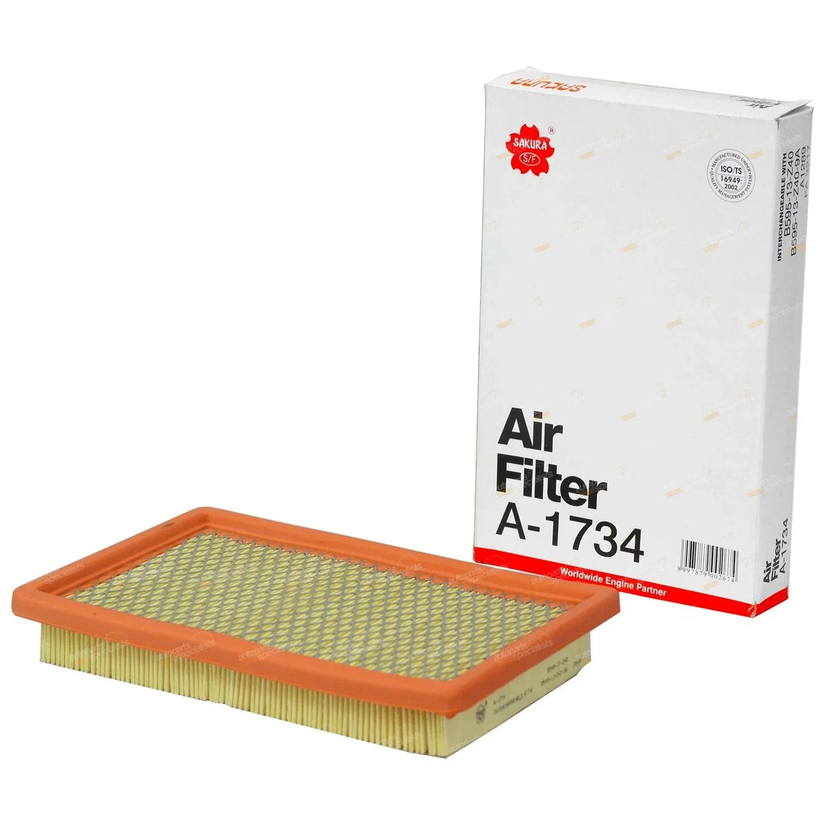 Air Filter Cleaner for 4cyl Ford Laser (1999-2002)