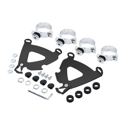49mm Gauntlet Fairing Trigger Lock Mount for Harley Dyna Street Bob (2007–2017)