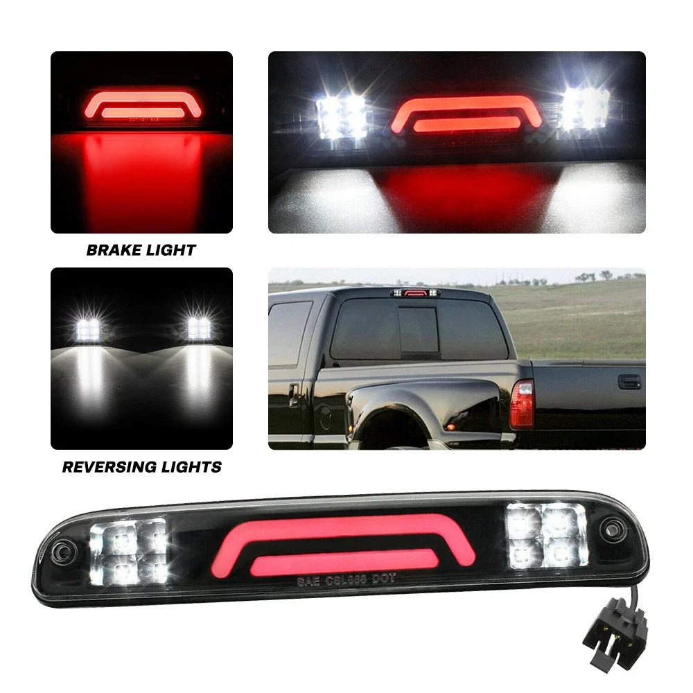 Third Brake Light Cargo Lamp Bar for Ford F-250 F-350 F-450 (1999–2016)