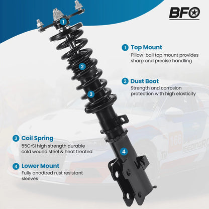Coilover Suspension Kit Lowering for Honda CR-V (2007-2011)