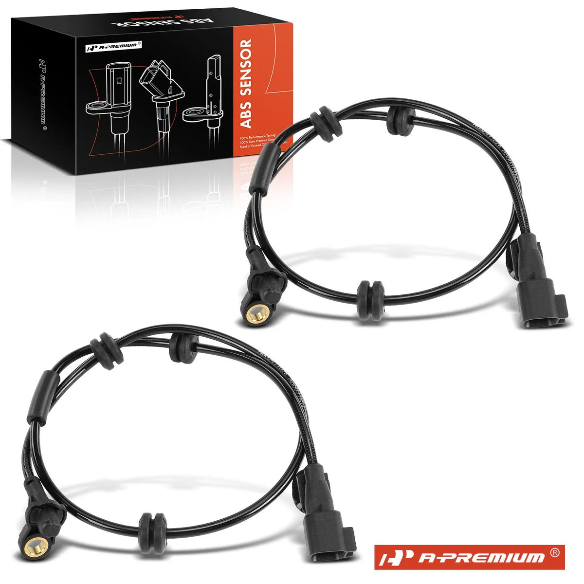 2X Rear ABS Wheel Speed Sensor for Ford EcoSport (2019–2022)