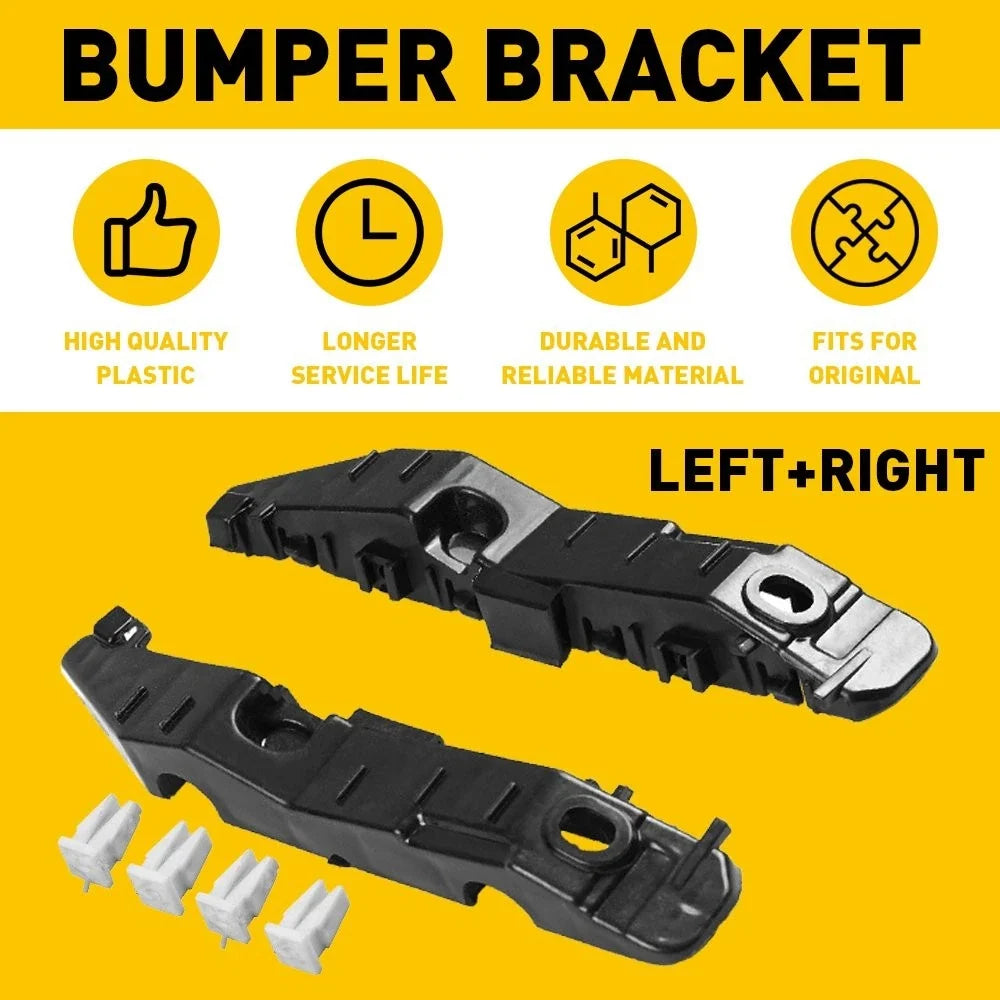 Front Bumper Bracket Pair - 2X for Hyundai Sonata (2015-2017)