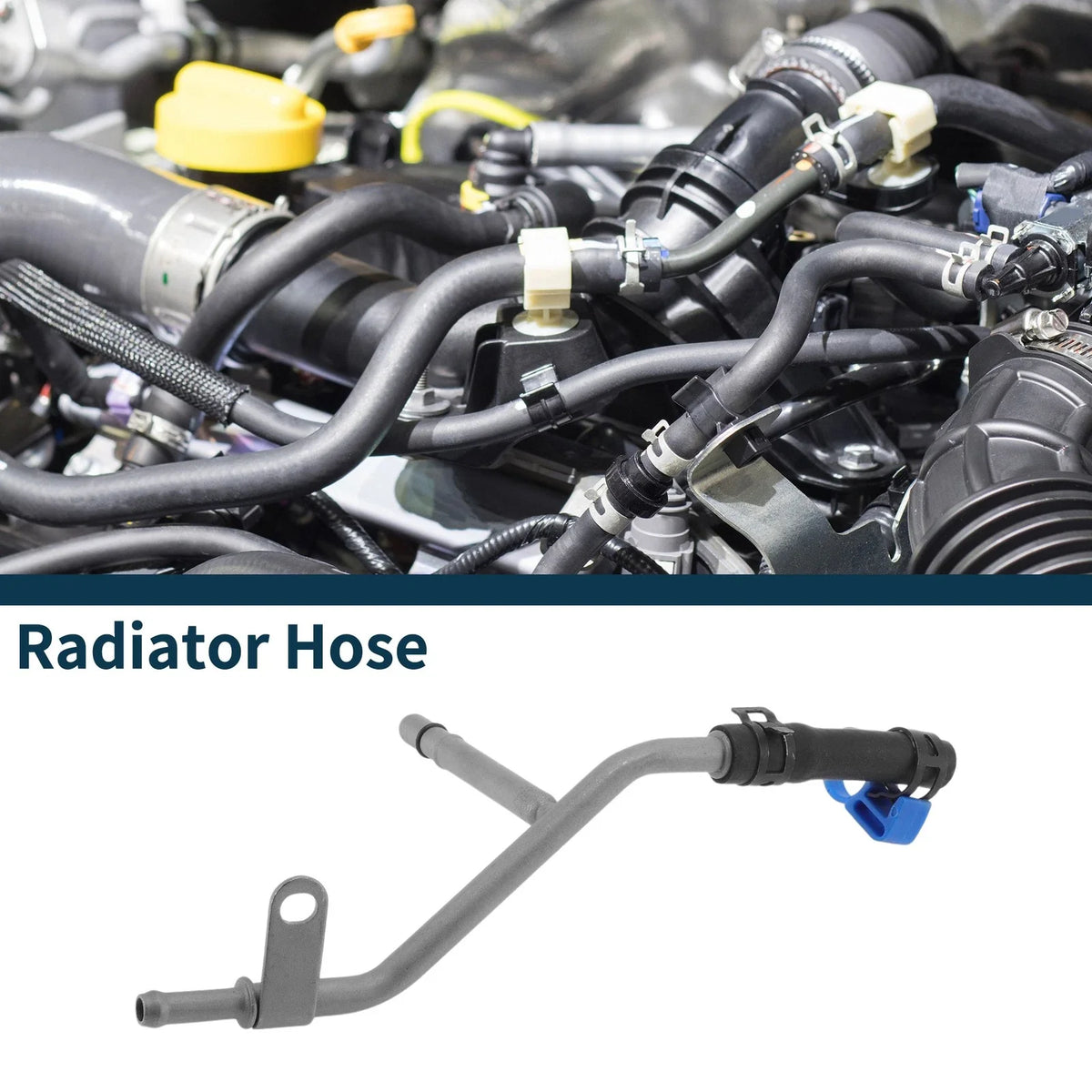 Radiator Hose for Buick Envision 2.0L Gas (2016–2020) OE 12683453/12633935