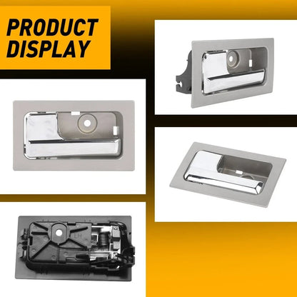 Interior Door Handle Left Side Platinum Chrome for F150 (2009–2014)