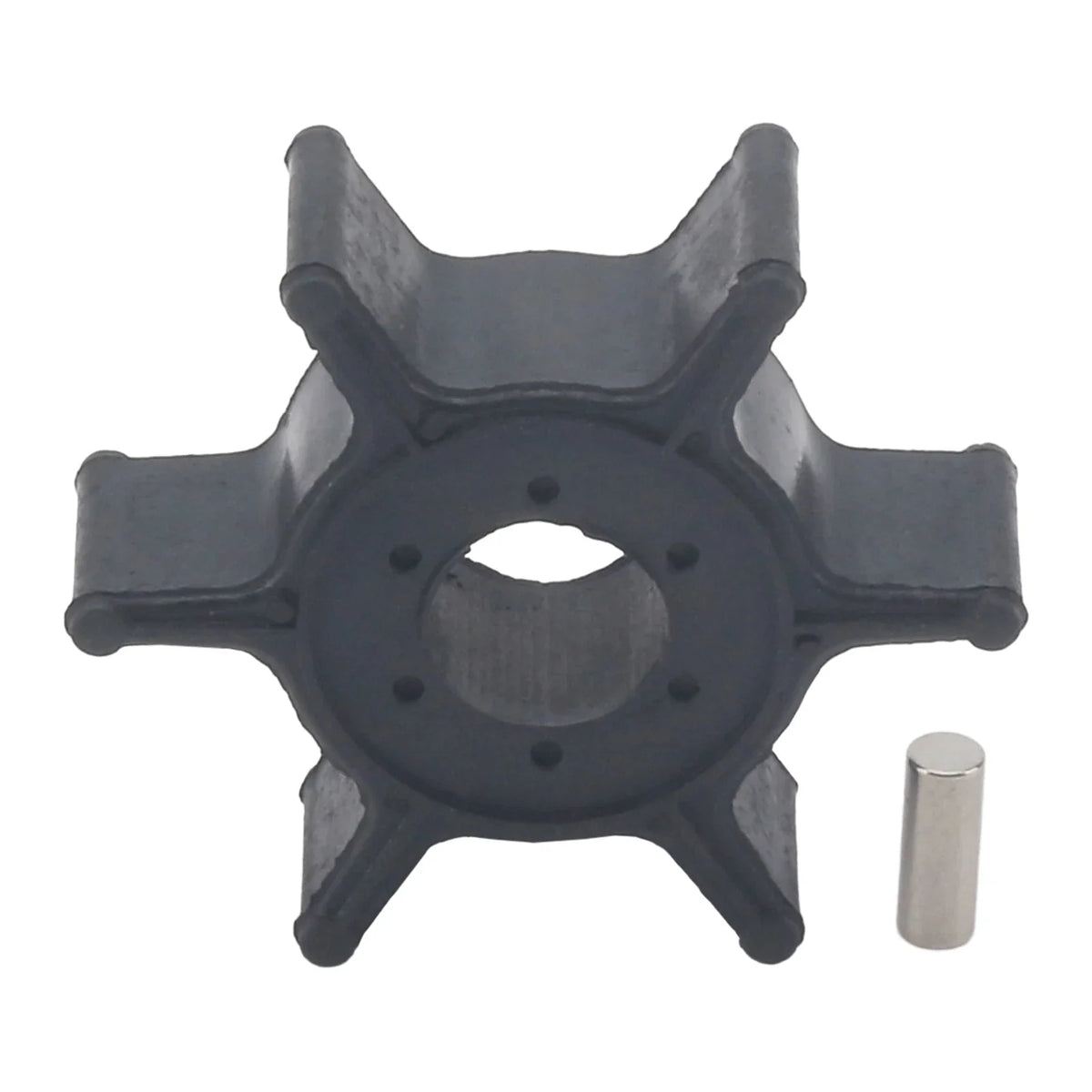 Rubber Impeller & Key for Yamaha 4 5 6 HP Engine (Outboard)