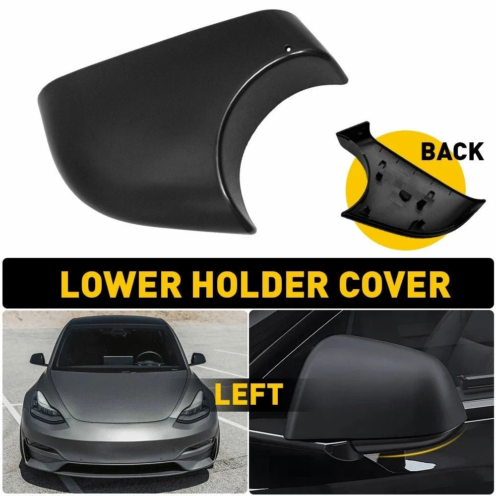 Lower Cover for Left Wing Mirror - Tesla Model Y (2020 to 2023)