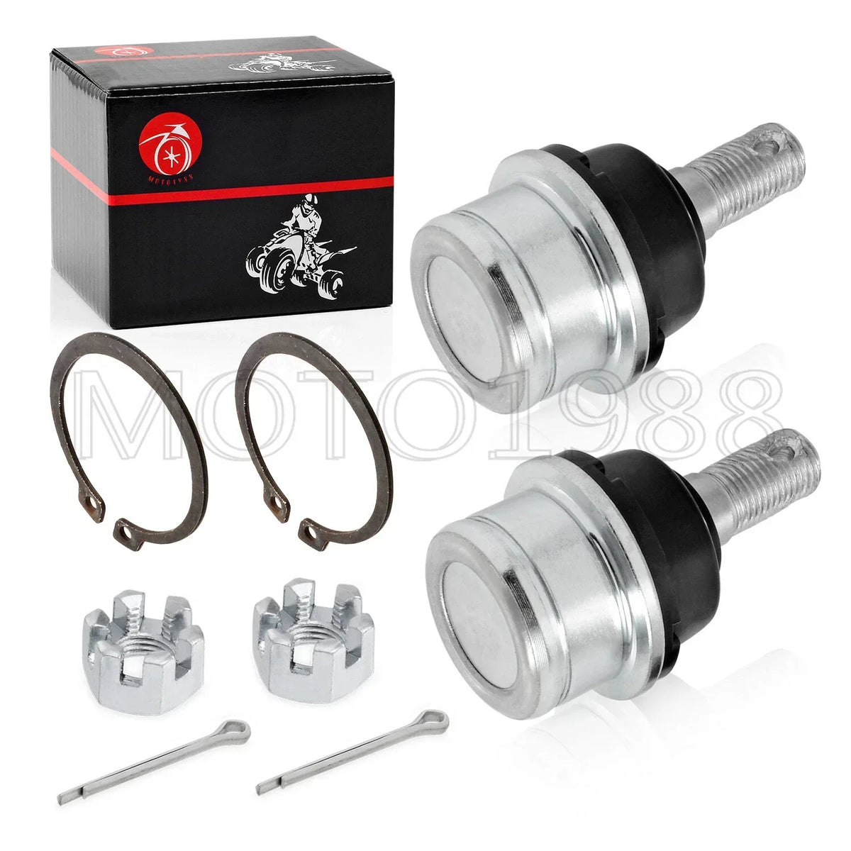 4x Front Upper A-Arm Ball Joint Kit for Honda FourTrax 300 (1993-2000)