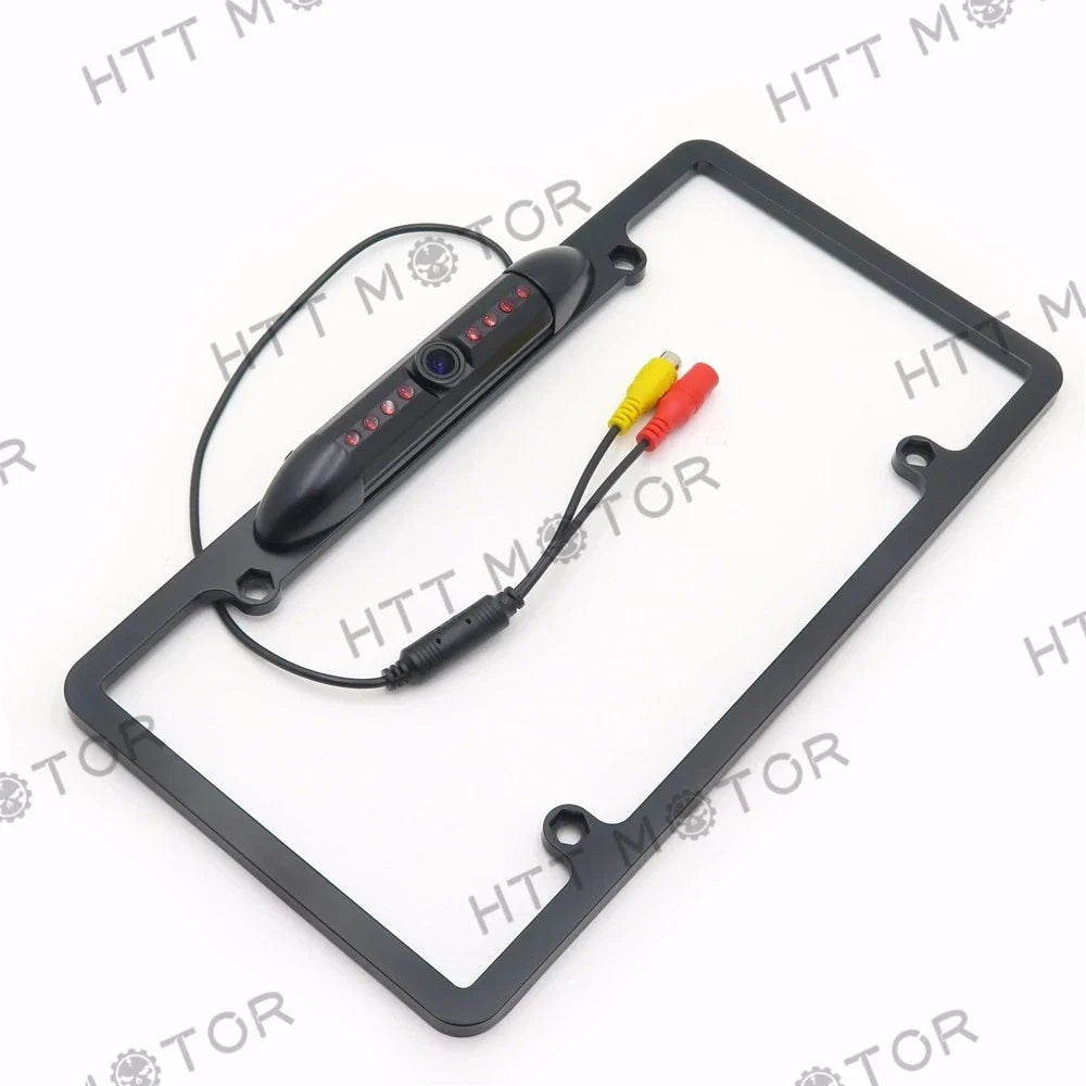 US License Plate Frame Backup Camera - Waterproof & Night Vision