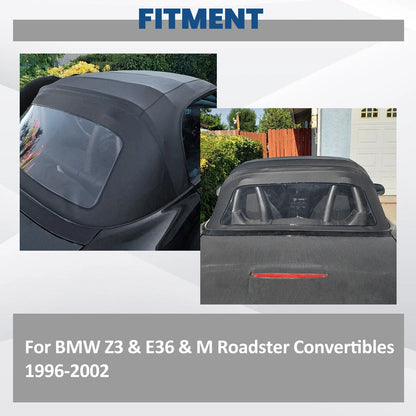 Soft Top with Plastic Window for Z3 Convertible (1996-2002)