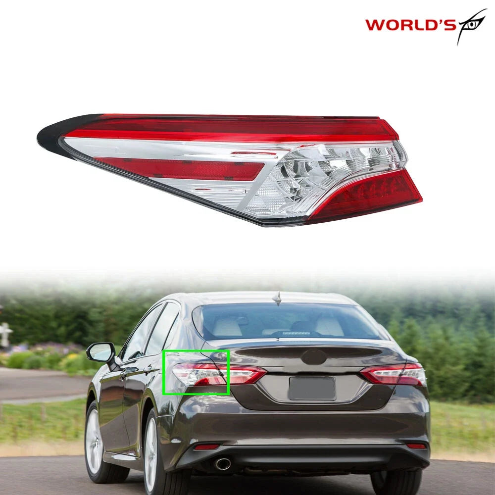 Tail Light Lamp for Toyota Camry (2018–2020) Left Driver Outer LED