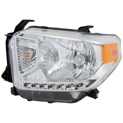 Headlight Kit for Toyota Tundra (2014–2017) Left & Right Assembly Halogen