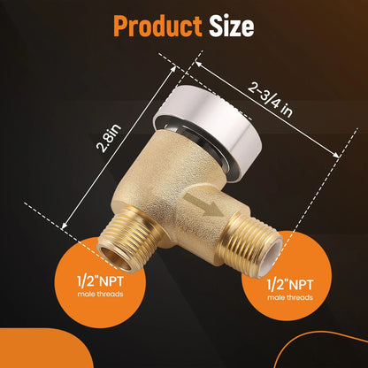 Check Valve Vacuum Breaker for RV Black Tank (Fix Leaks)