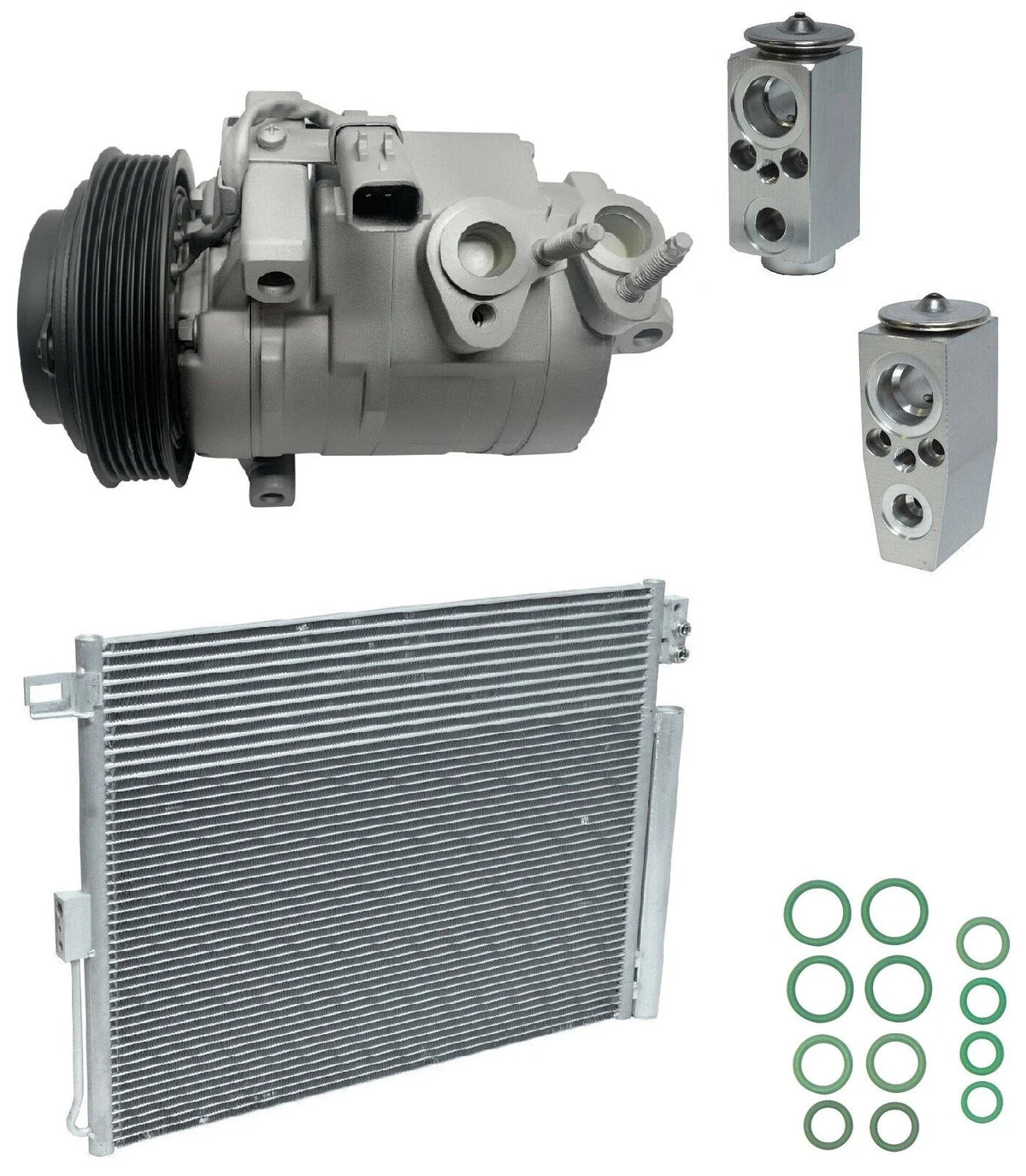 A C Compressor Kit With Condenser for Dodge Durango 5.7L (2017–2017)