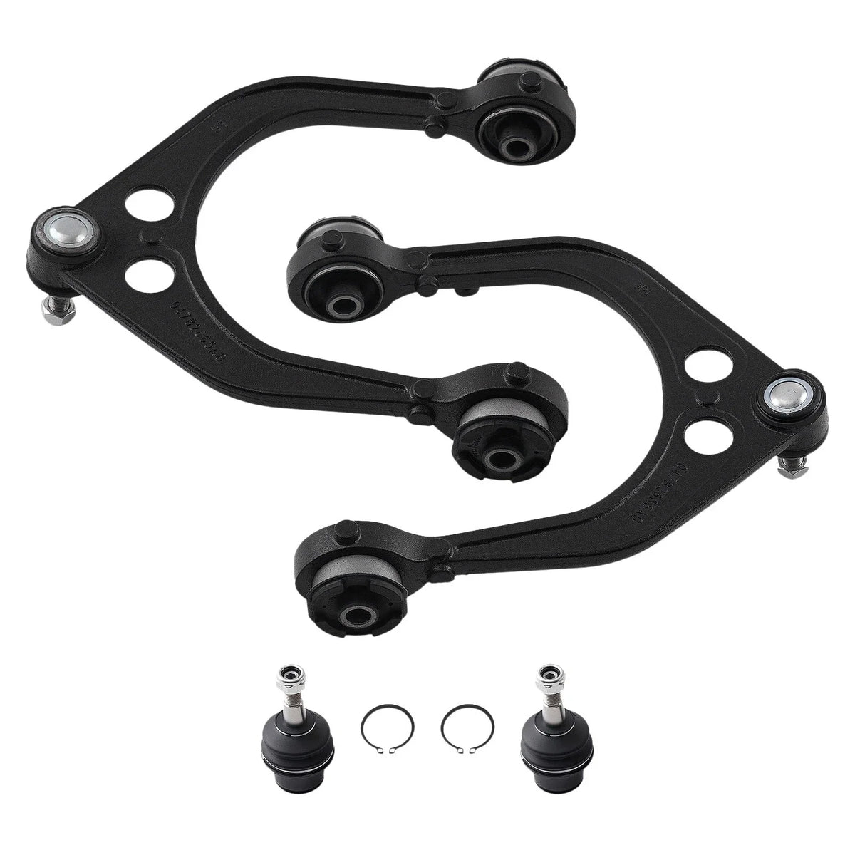 Set of 4 Upper Control Arms & Lower Ball Joints for Chrysler 300, Dodge Magnum (2005–2019)