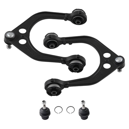 Set of 4 Upper Control Arms & Lower Ball Joints for Chrysler 300, Dodge Magnum (2005–2019)