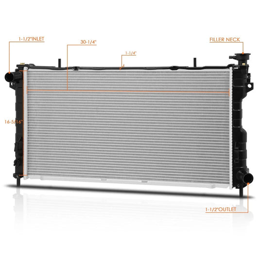 OE Style Full Aluminum Core Radiator for Caravan Voyager (2001–2004) DPI-2312