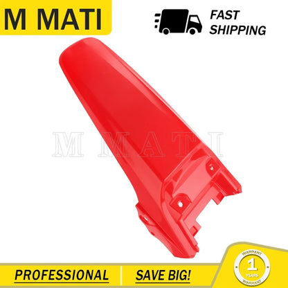 Plastic Rear Fender - Red for Honda CRF80F CRF100F 2004-2008